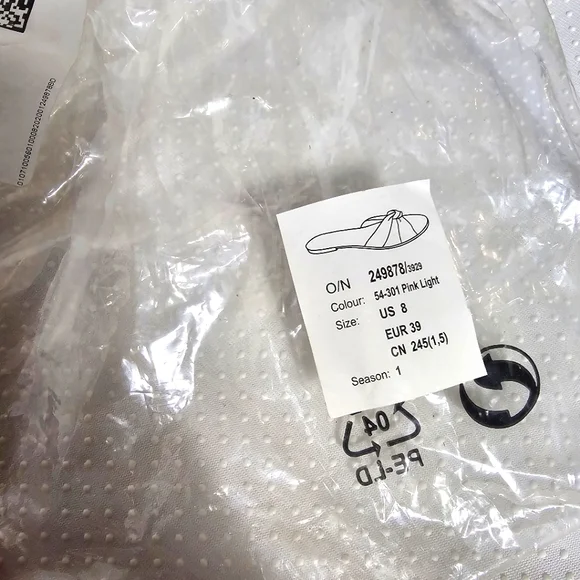 H&M Light Pink Slip-on - Picture 7 of 7